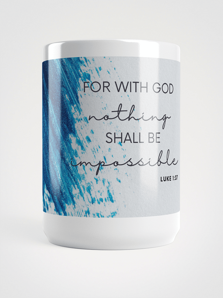 Luke 1:37 product image (2)