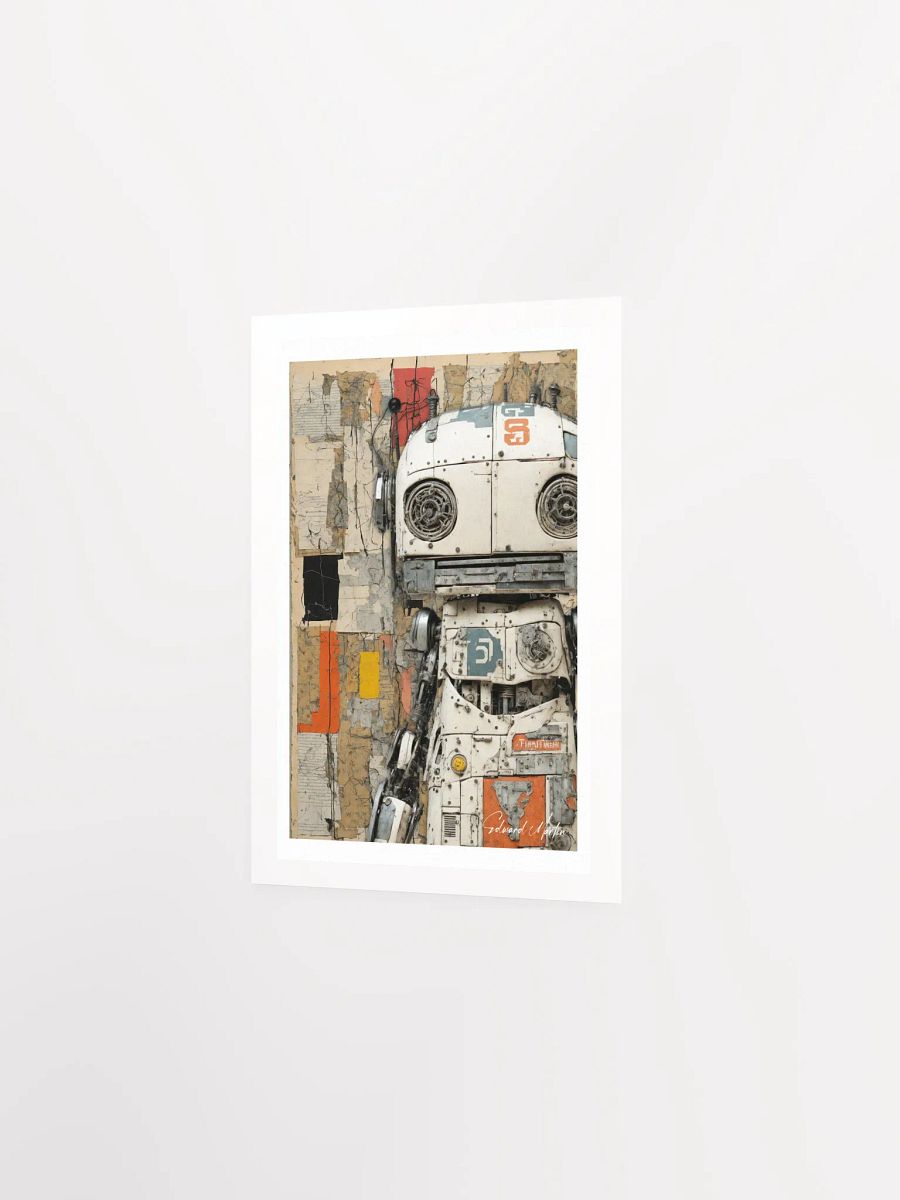 Industrial Robot Retro Poster by Edward Martin product image (13)