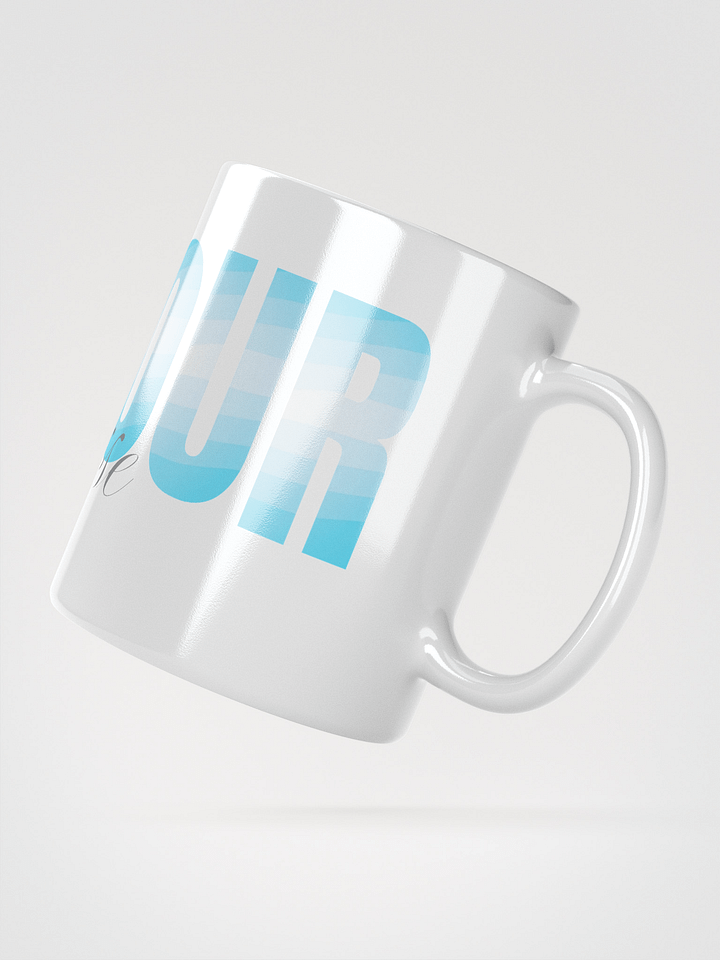Mug Blanc Bonjour Paresse - Cadeau Mug Message Positif product image (2)