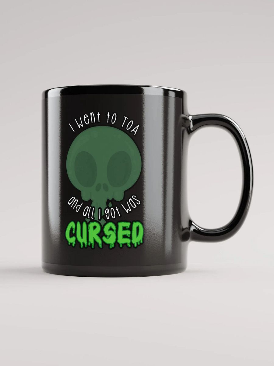 All I Got Was Cursed - Evoker - Black Glossy Mug product image (1)