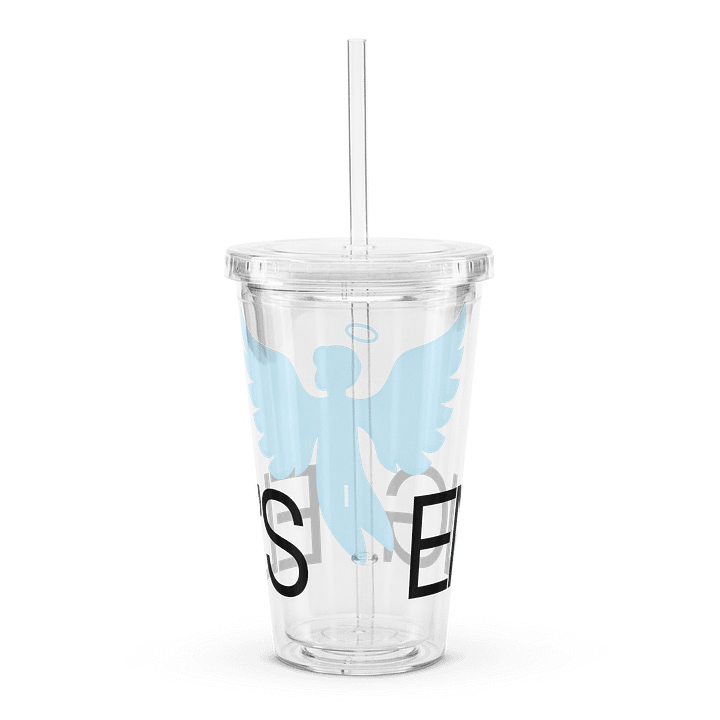 Double Wall Clear Plastic Tumbler (16 oz) product image (2)
