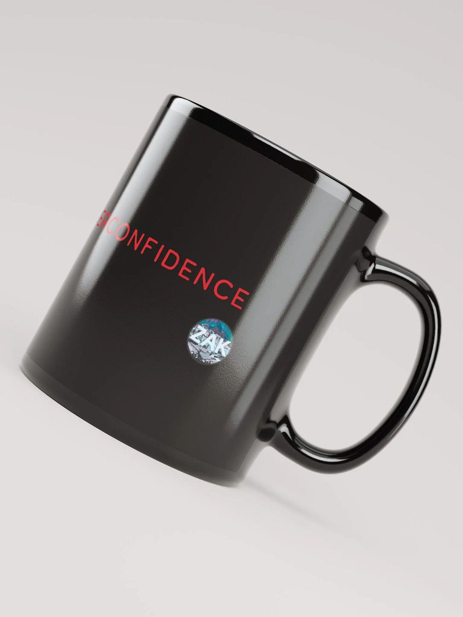 YOU DIED FROM OVERCONFIDENCE 11 oz Black Ceramic Mug product image (4)
