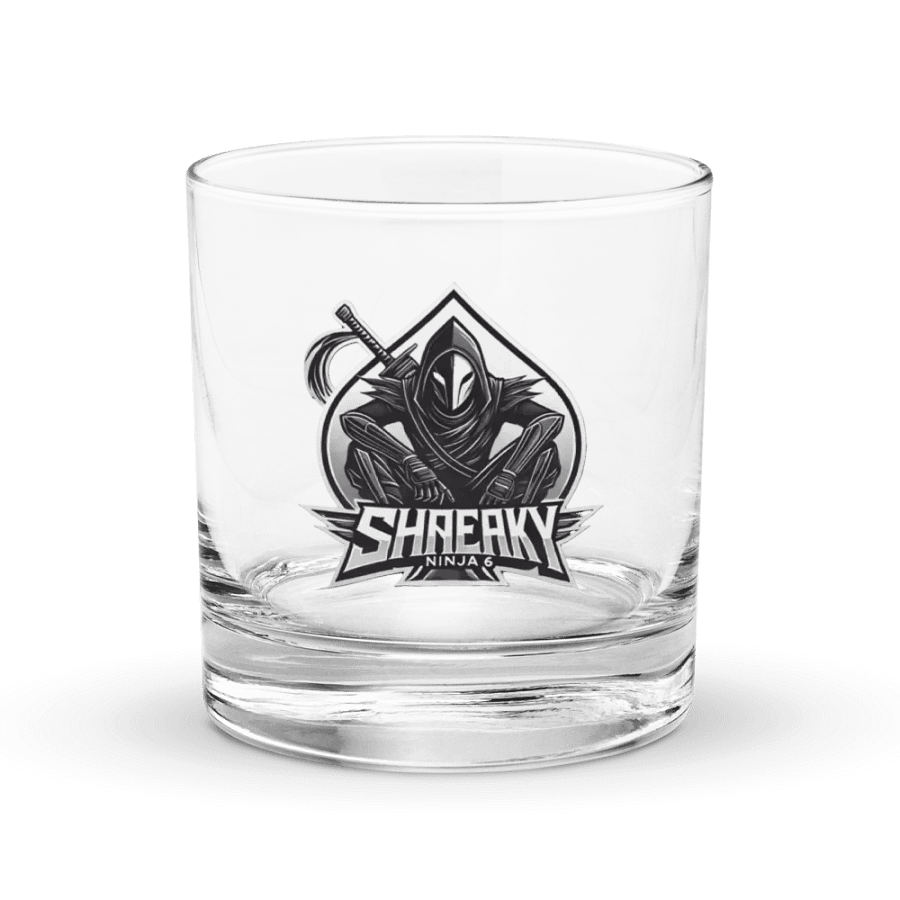 Shneaky_ninja6 Spirits Rocks Glass product image (1)