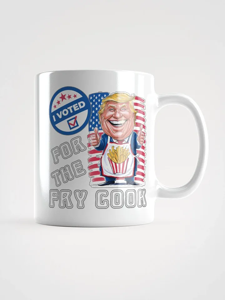 I Voted For The Fry Cook Trump USA Election Mug product image (2)