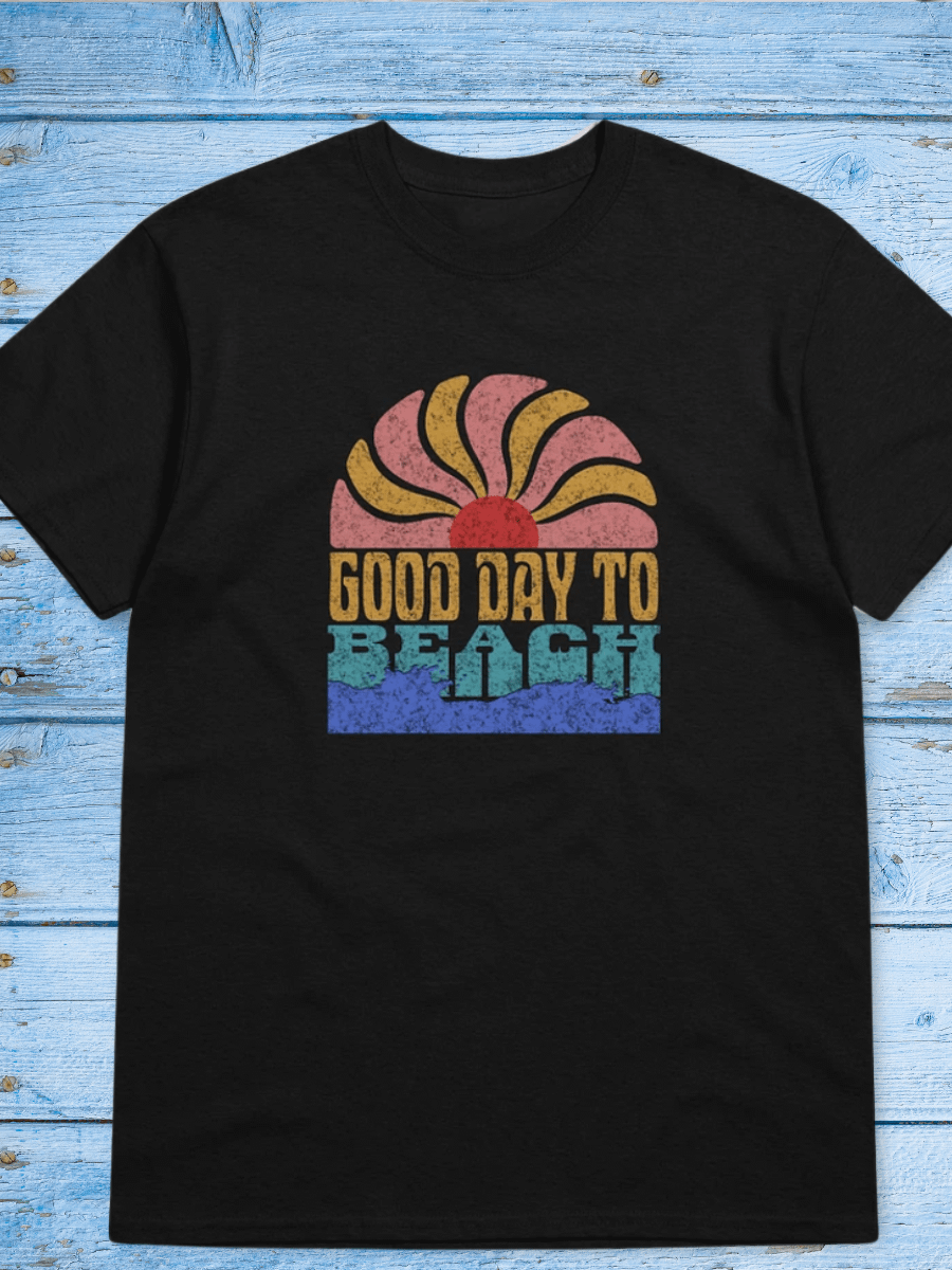Good Day to Beach Retro Tshirt product image (1)