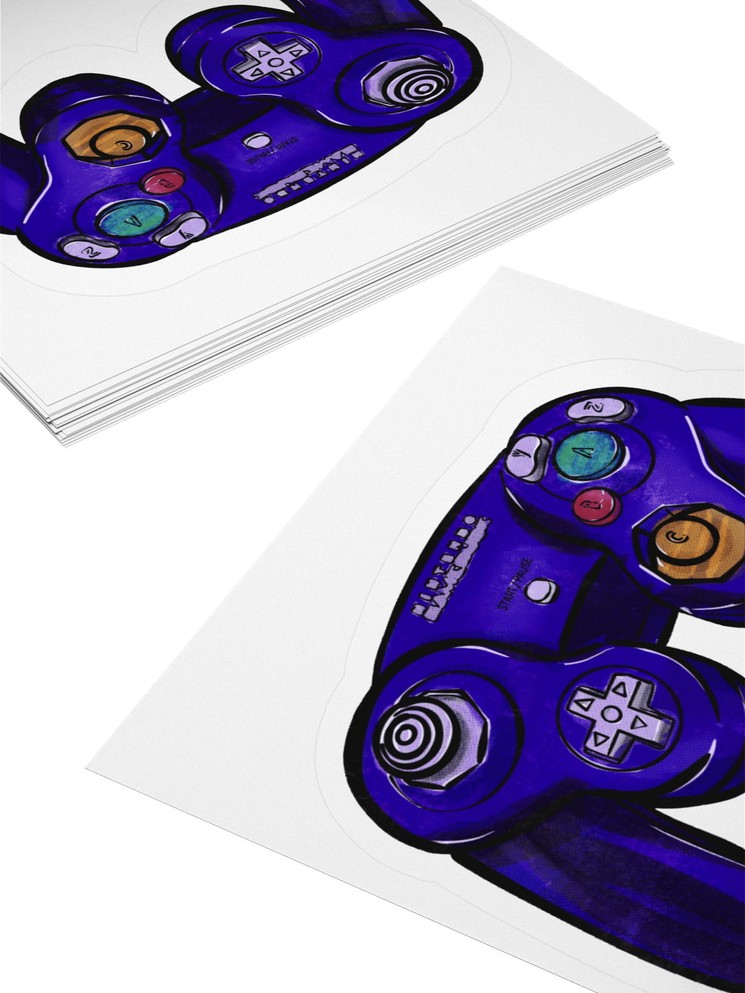 Button Masher GC Sticker product image (4)