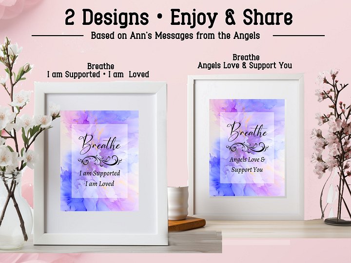 Digital Positive Affirmation Cards, Mindfulness Cards, Guardian Angel Cards, Positive Cards, Vision Board Printables, Self Care Printables product image (2)