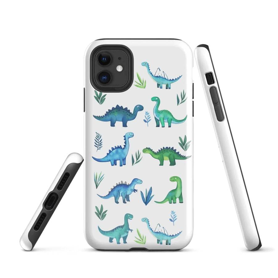 Dino Delight iPhone® Tough Case product image (1)