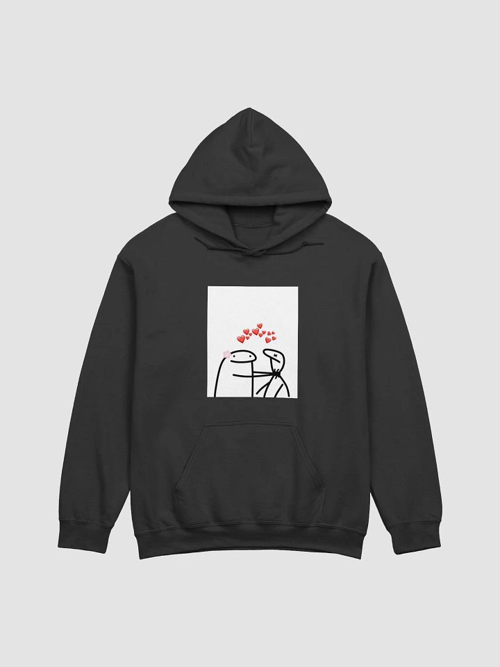 Meme Aggressive Hug Cartoon Hoodie product image (7)