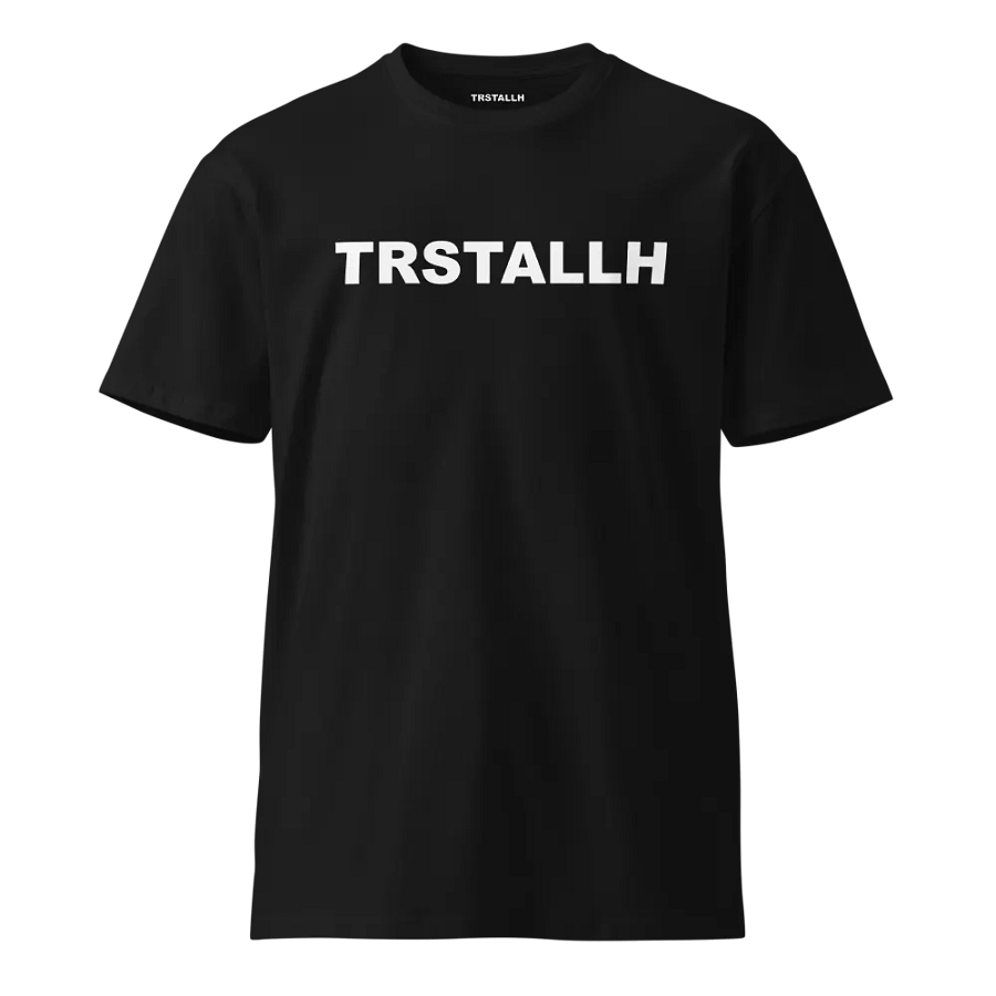 TRSTALLH Black T-Shirt product image (1)