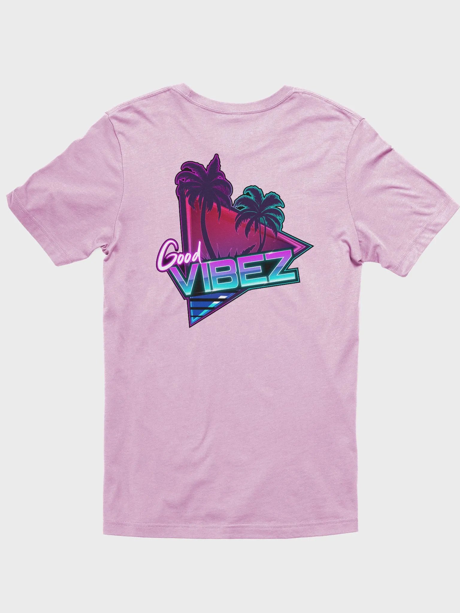Goodvibez Unisex T-shirt with Front & Back Logo product image (2)
