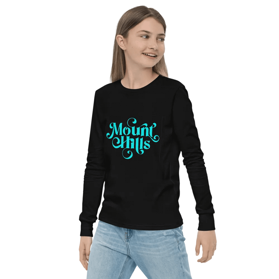 Mount Hills Youth Long Sleeve Tee product image (3)