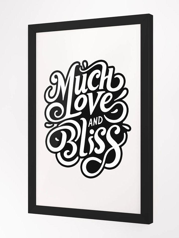 Framed High-Quality Matte Poster product image (2)