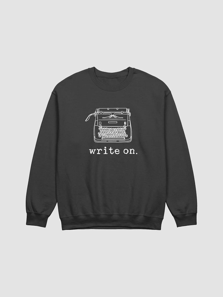 Write On Sweatshirt, Dark product image (1)
