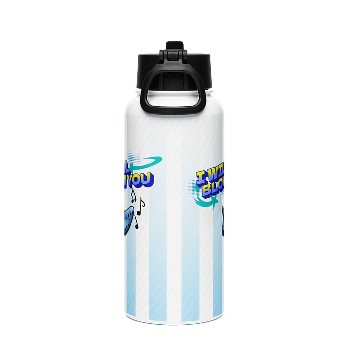 Blow You Stainless Steel Water Bottle with a Straw Lid product image (2)