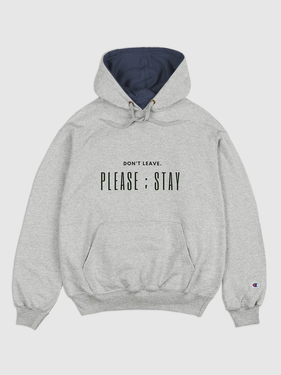 Don't Leave. Please ; Stay Hoodie - Suicide Prevention product image (1)