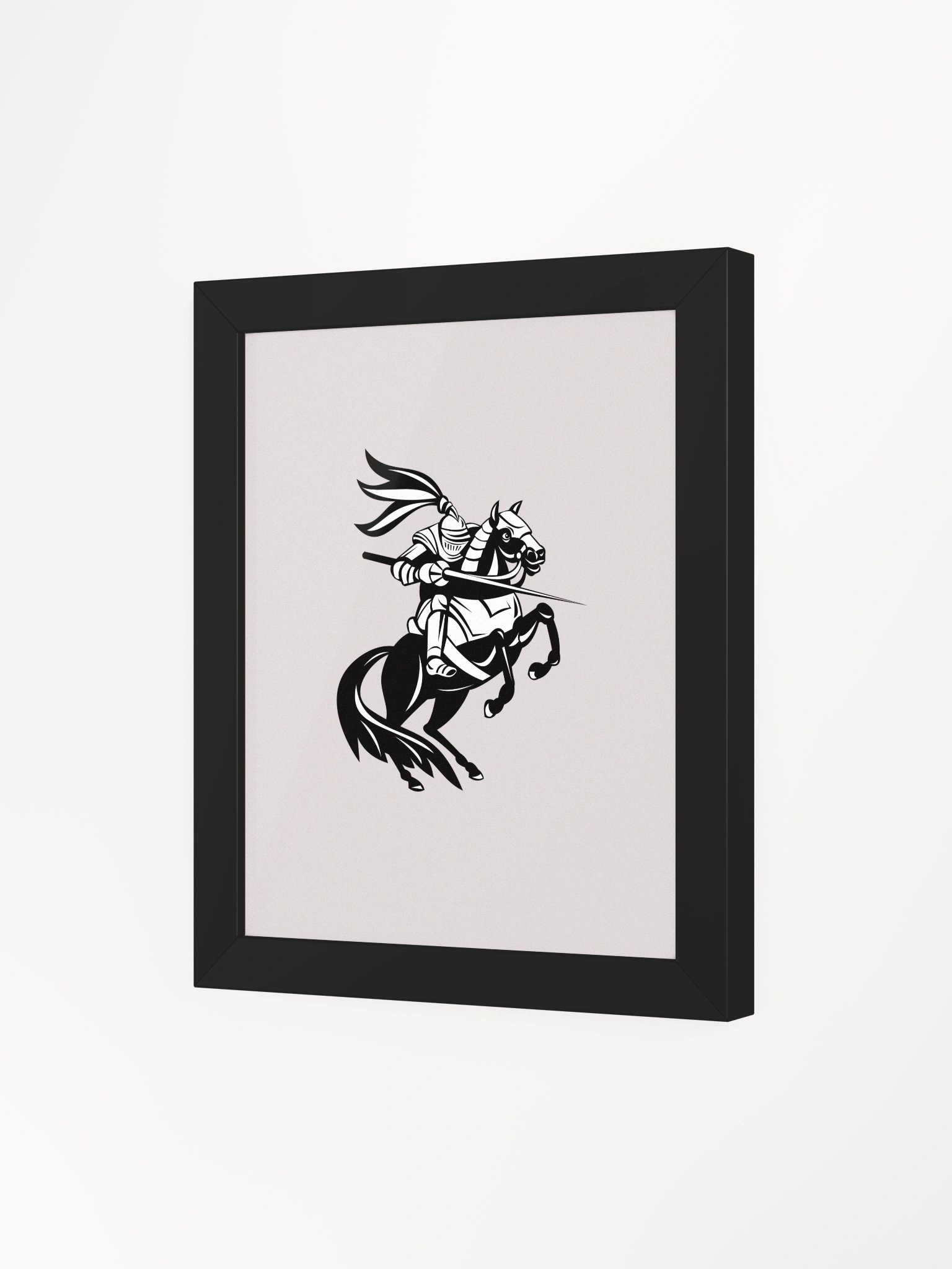 Knight's Valor Framed Poster product image (3)