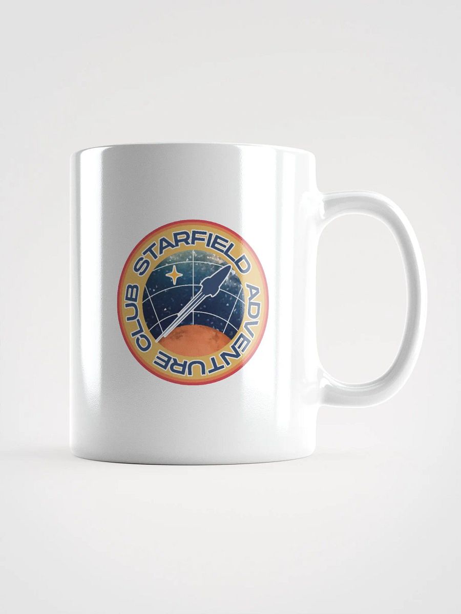 Starfield Adventure Club White Mug product image (1)