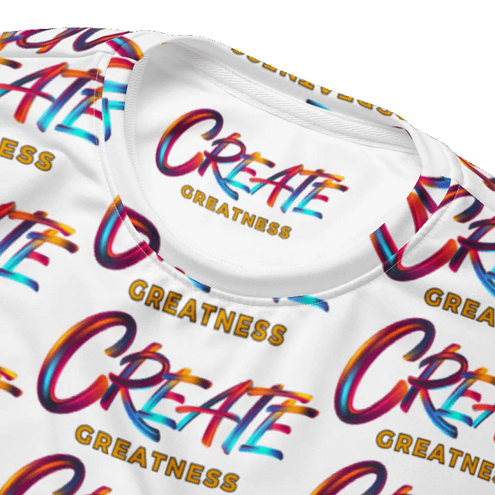 Create Greatness Vibrant Visionary All over Logo Print Sweatshirt product image (2)