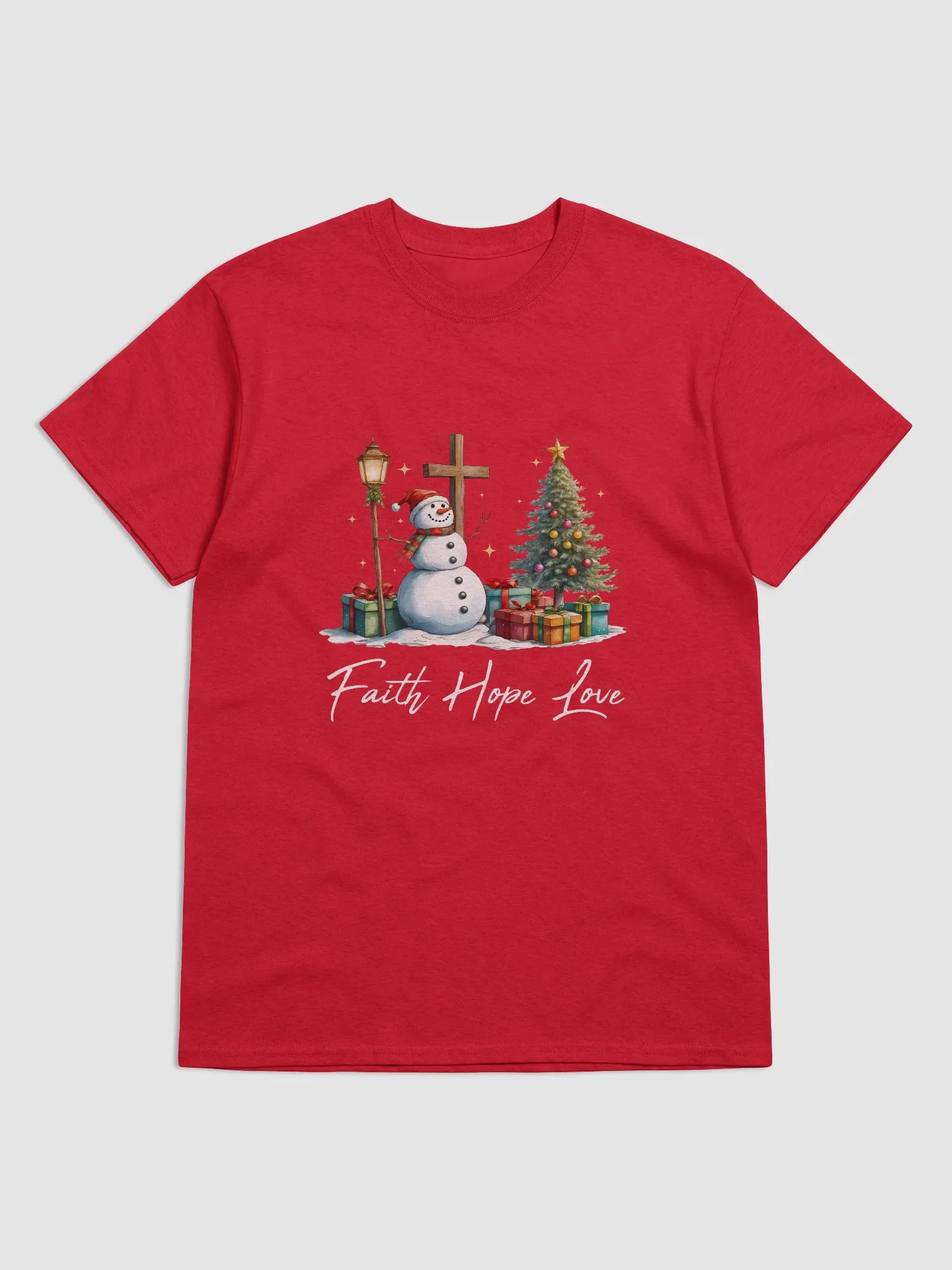 Faith Hope and Love Winter Wonderland T-Shirt product image (38)