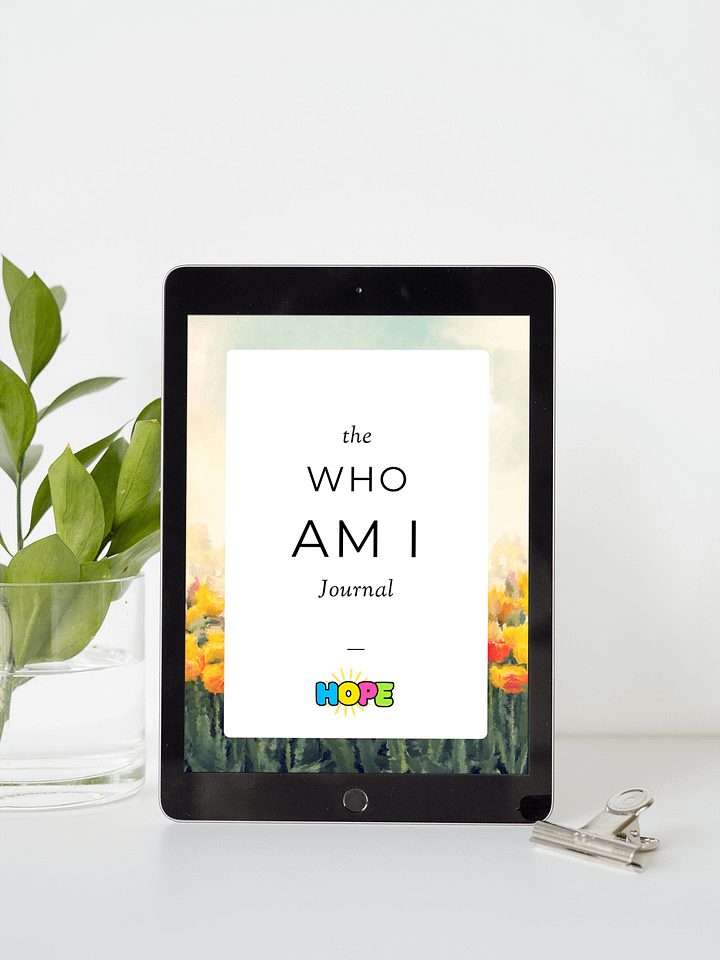 Who Am I Journal product image (1)