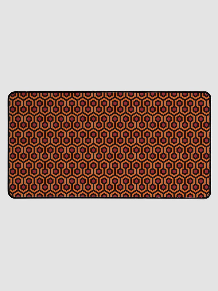 The Overlook Hotel Carpet Pattern Desk Mat product image (1)