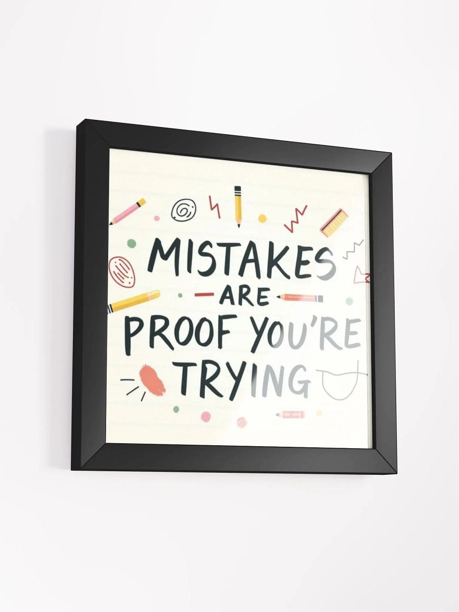 Bold Mistakes Motivational Poster product image (42)