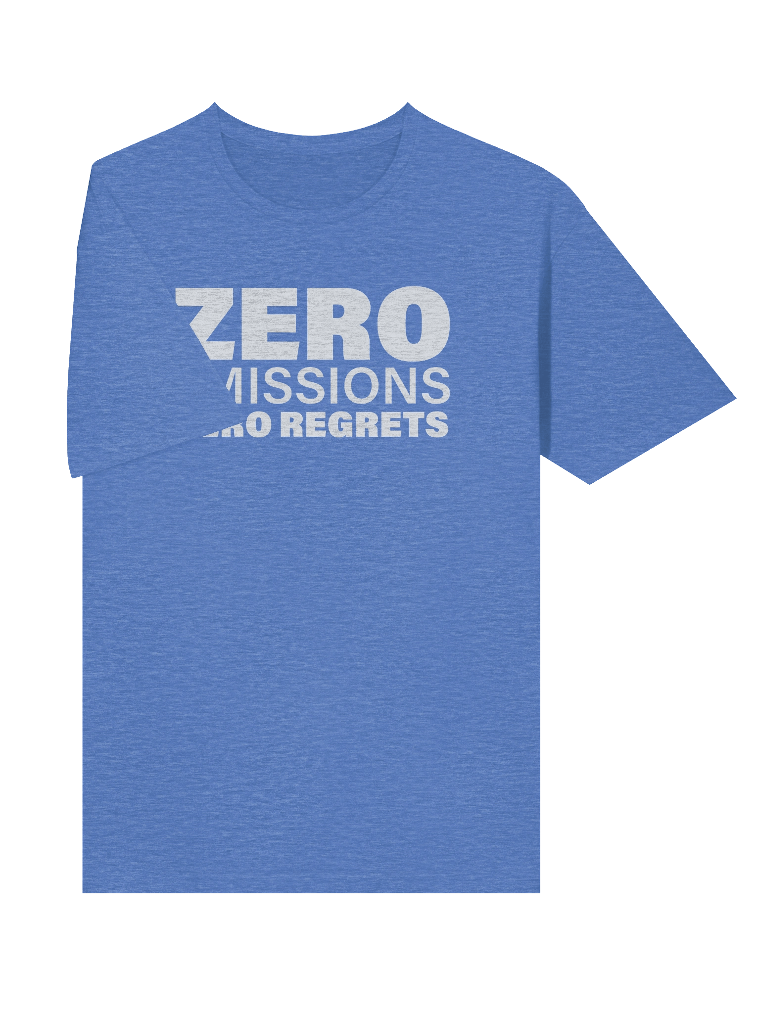 ZERO Emissions Zero Regrets Stacked in White product image (73)