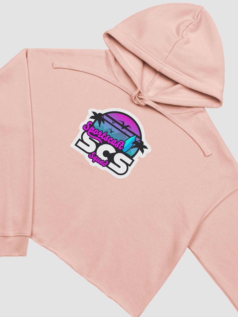 SCS SUMMERTIME FLEECE CROP TOP HOODIE product image (3)