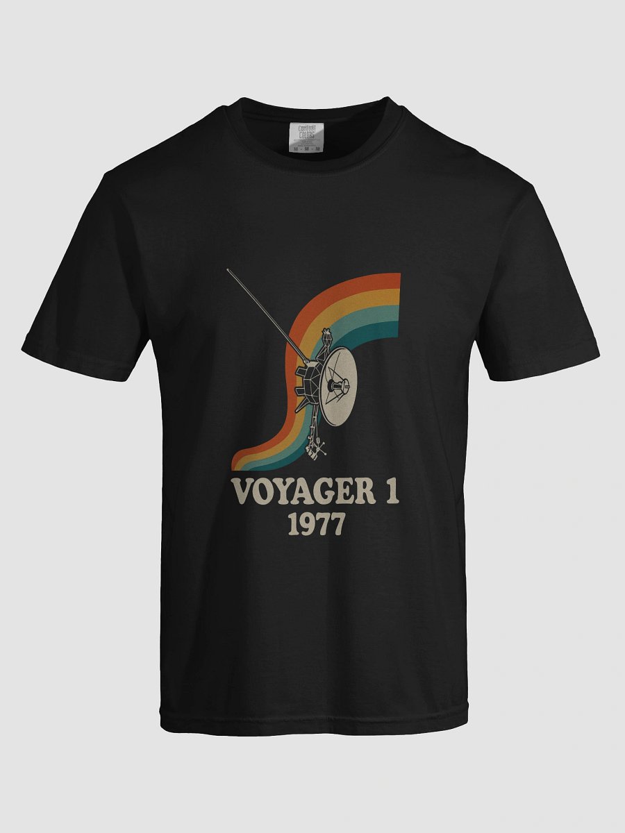 Voyager 1 1977 T-Shirt – Retro NASA Deep Space Mission Tee | Vintage Space Exploration Shirt product image (5)