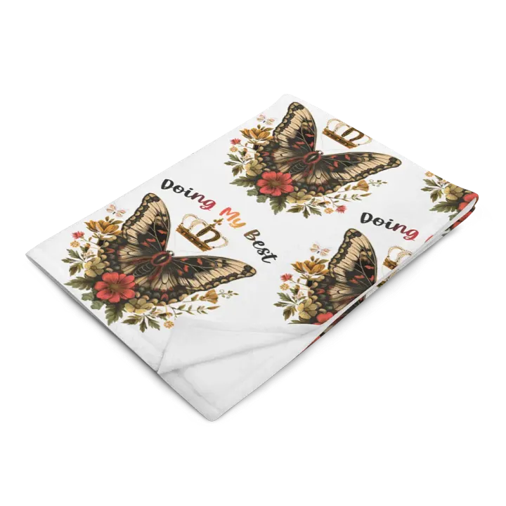 Doing My Best Blanket product image (2)