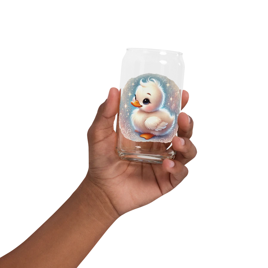 Baby Duckling Glass with Optional Bamboo Lid and Straw product image (19)