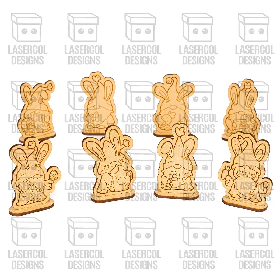 Easter Gnomes Houses Bundle - Laser Cut Files product image (9)