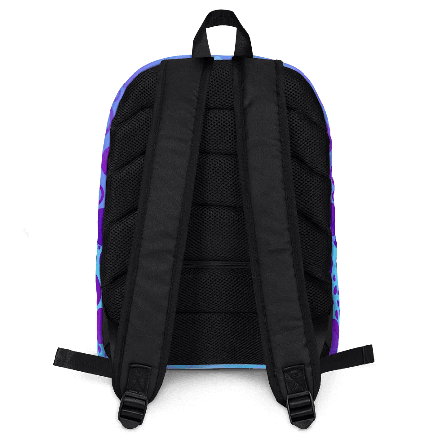 Cool Neon Circles Backpack product image (7)