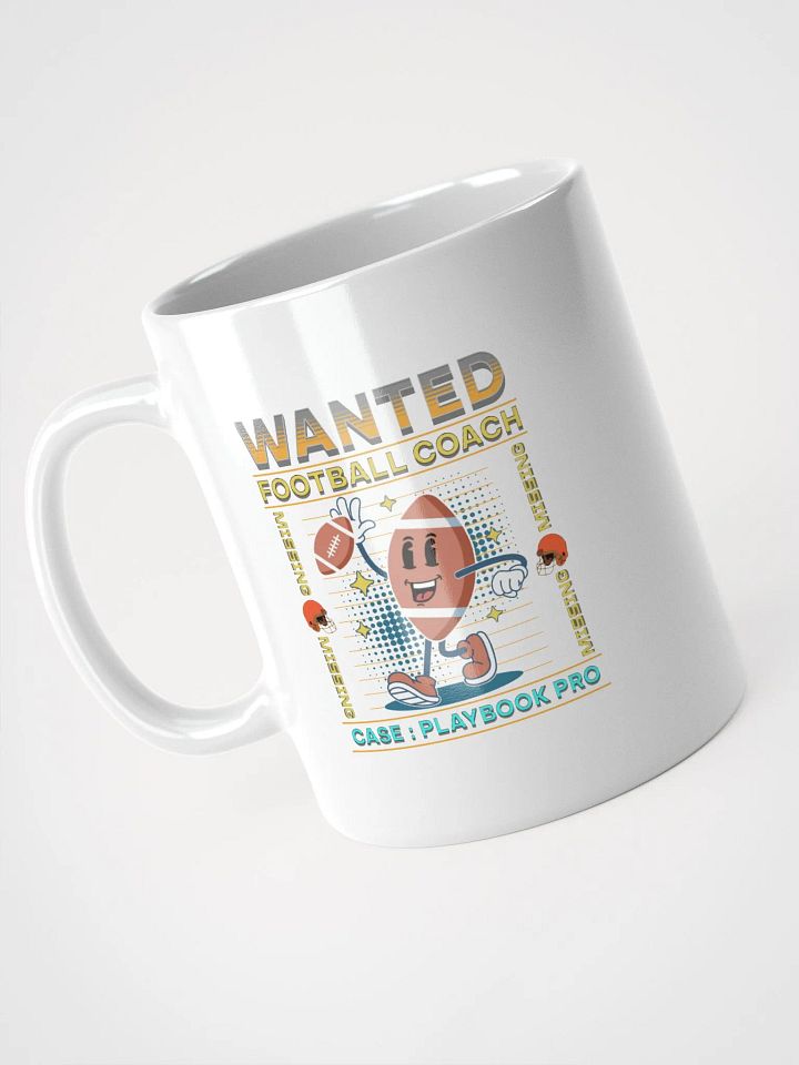 Wanted Coach Football Mug product image (2)