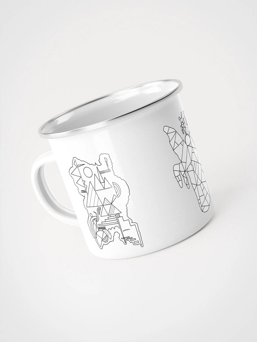 Color-Your-Own Kandinsky Enamel Mug product image (4)