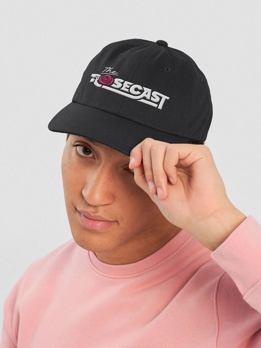 Rosecast Logo Dad Hat (White Logo) product image (30)