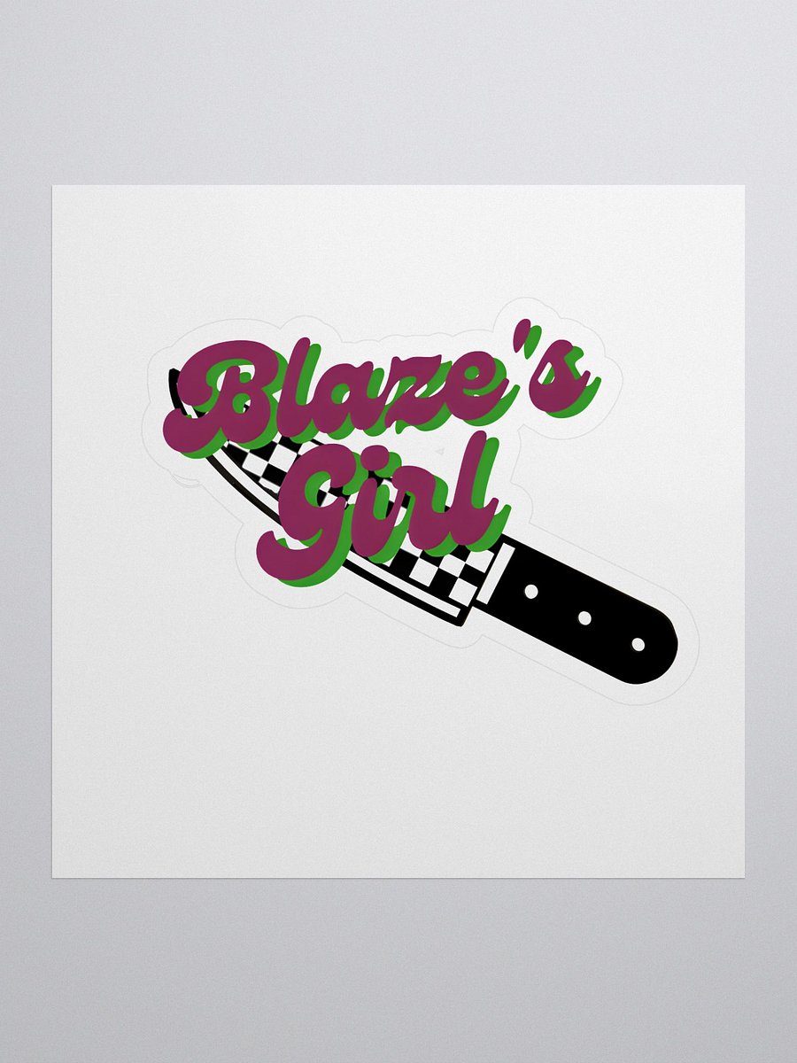 Blaze's Girl Sticker product image (1)