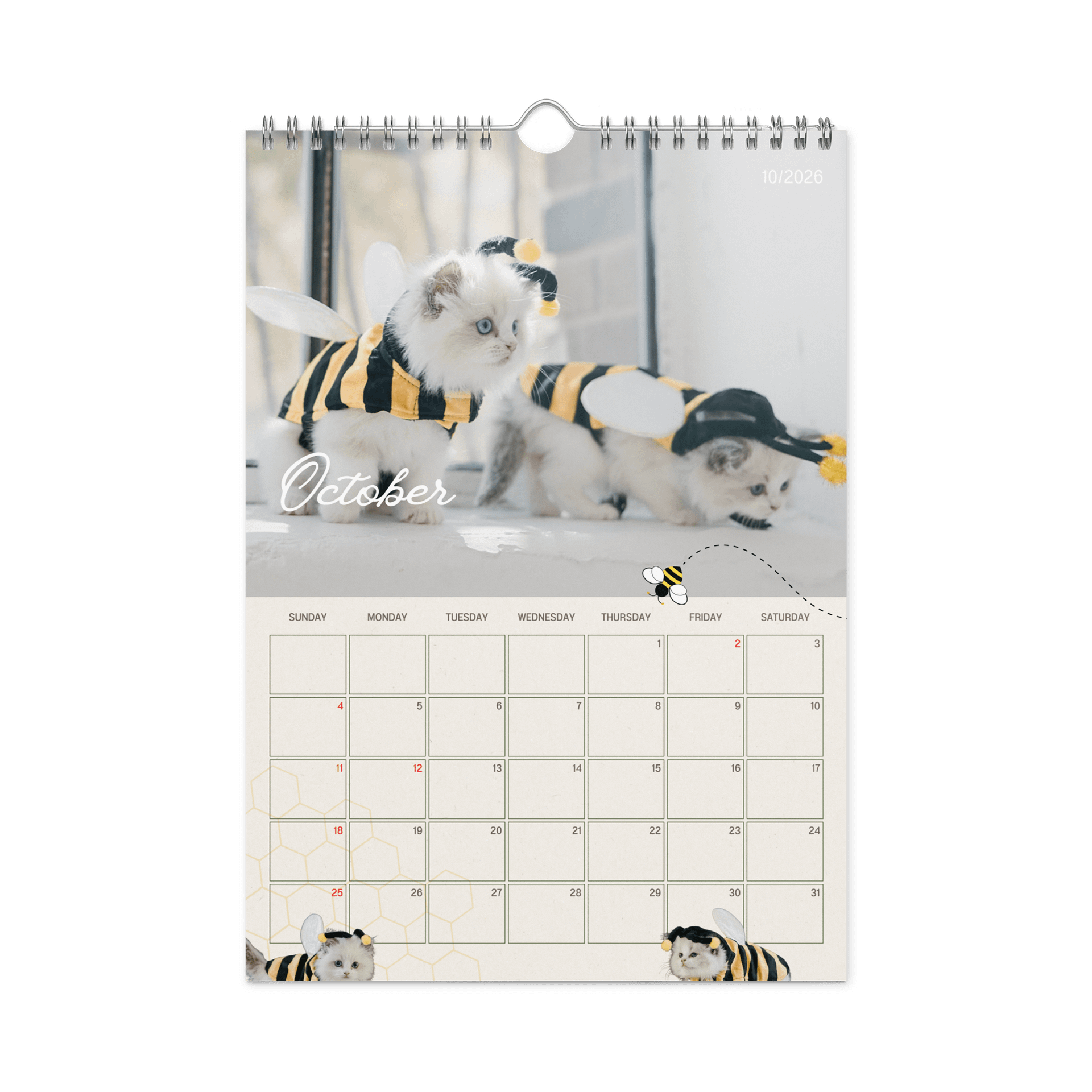 2026 Pearl's Ragdolls Calendar product image (5)