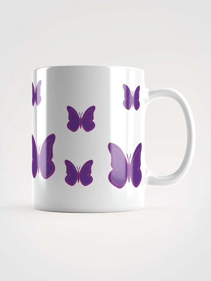 Purple Butterfly Symphony Mug product image (1)