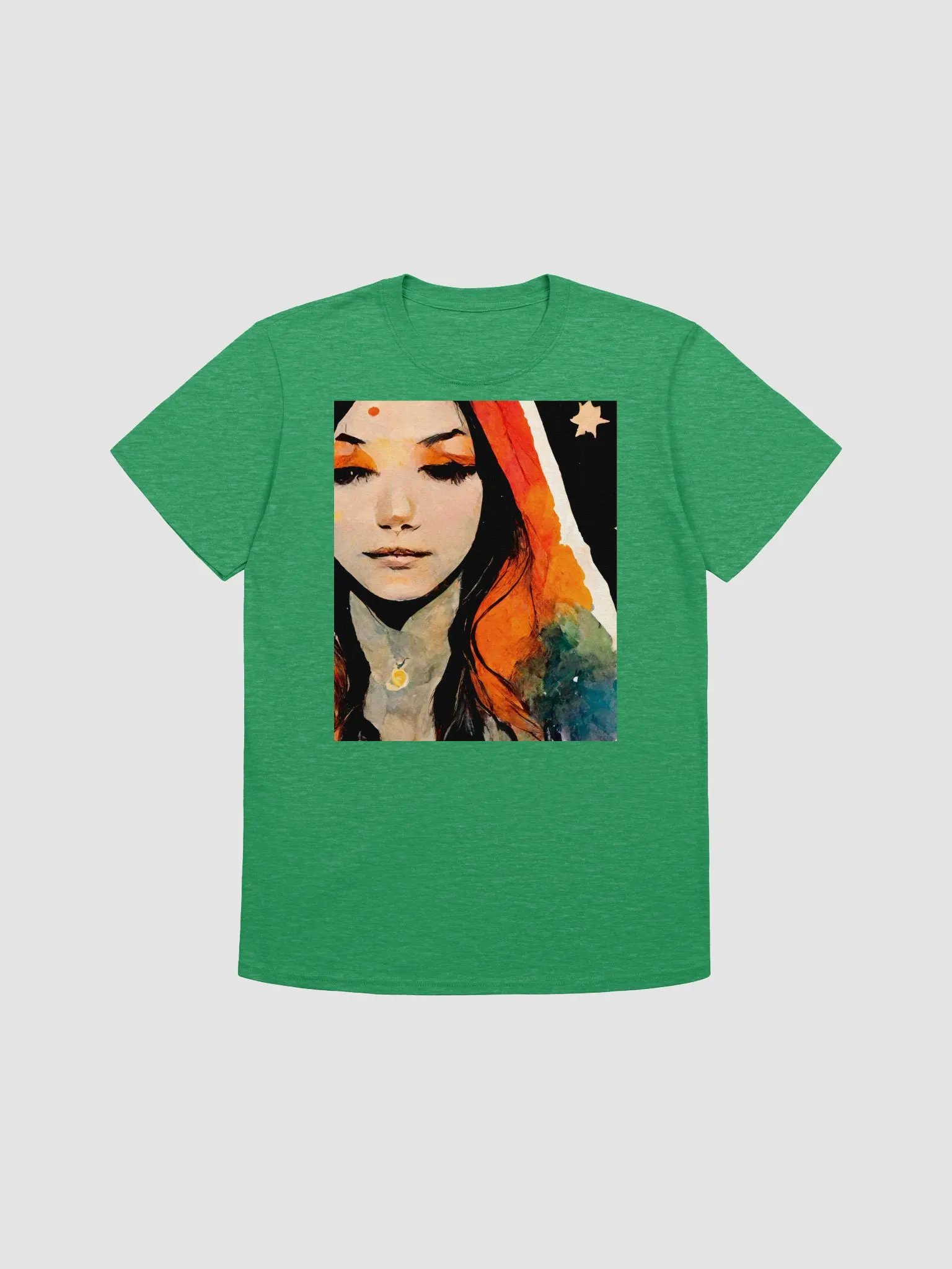 Cosmic Dreamer Portrait T-Shirt product image (1)