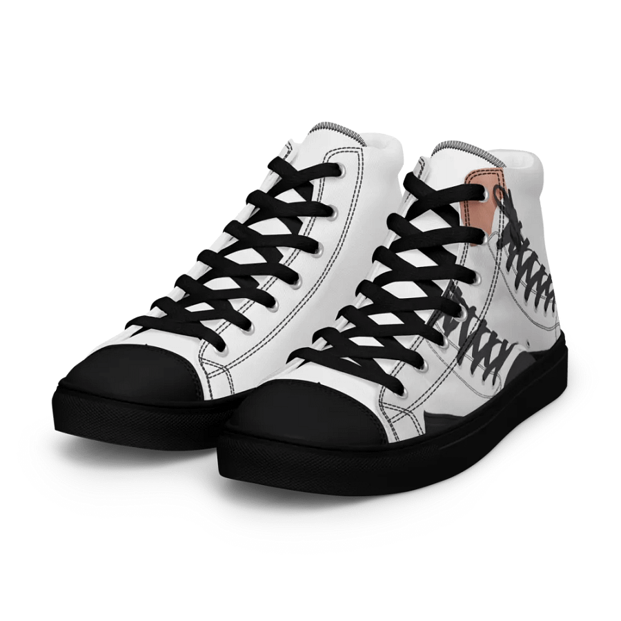 Women's High Top Canvas Shoes (1) 5, 5.5, 6, 6.5, 7, 7.5, 8, 8.5, 9, 9.5, 10, 10.5, 11, 11.5, 12 product image (4)