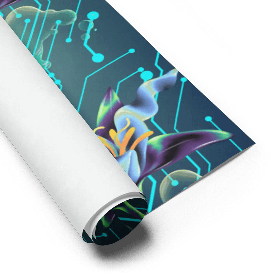 Stylish meta design wrapping paper product image (6)