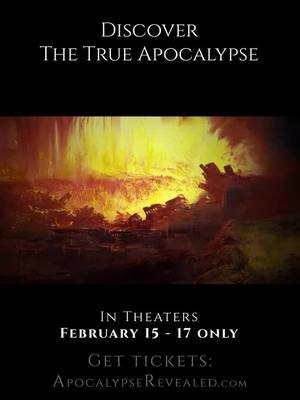 Uncover the real meaning of the #Apocalypse. In #theaters February 15–17 only. Get tickets: www.apocalypserevealed.com #movie #Christian #ApocalypseRevealed 