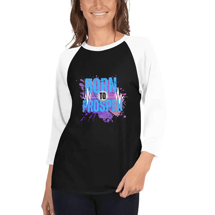 Born to Prosper Dynamo Raglan Two Color Tee product image (1)