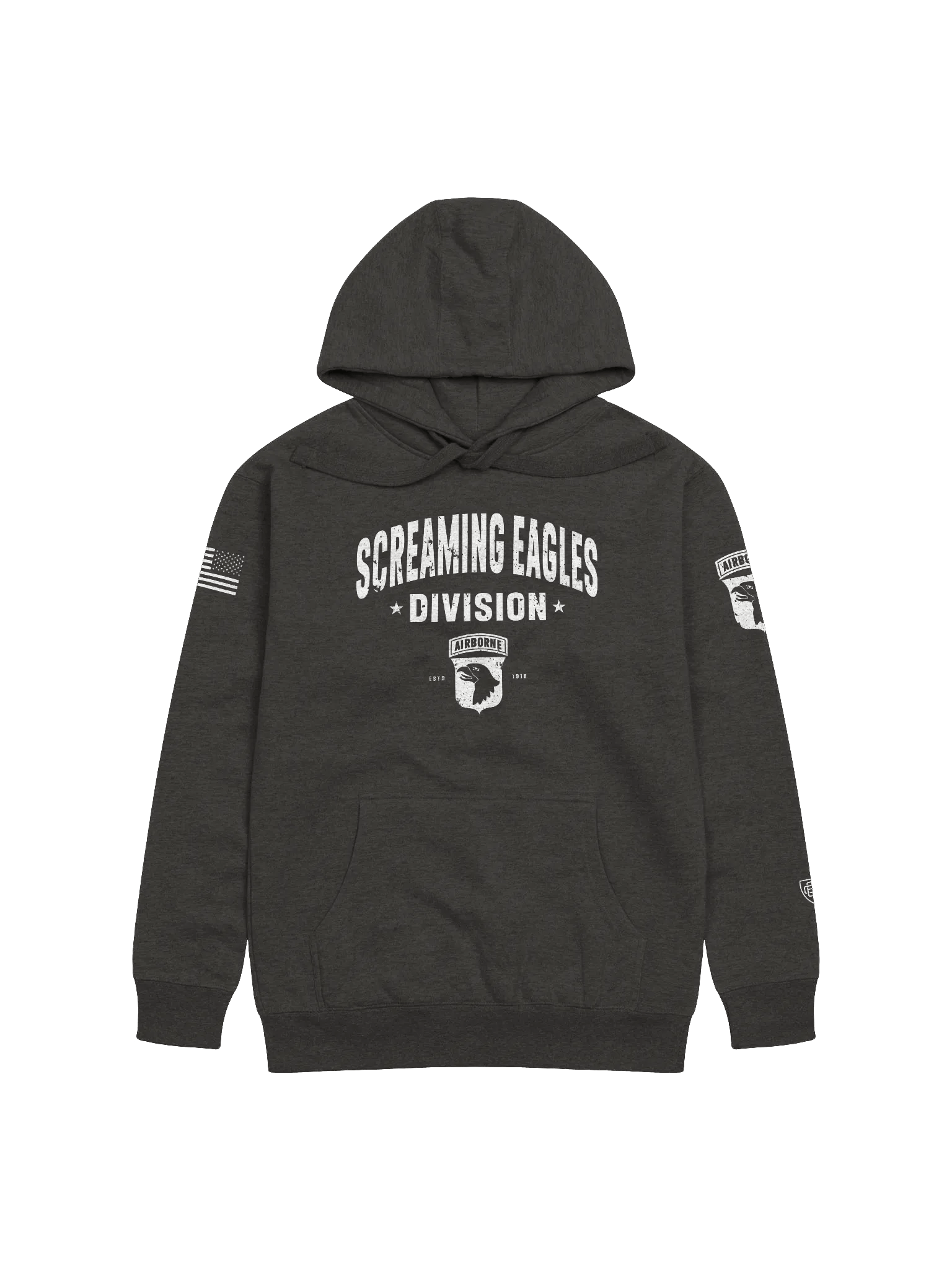 Screaming Eagles - 101st Airborne Division "Distressed" Premium Hoodie product image (3)