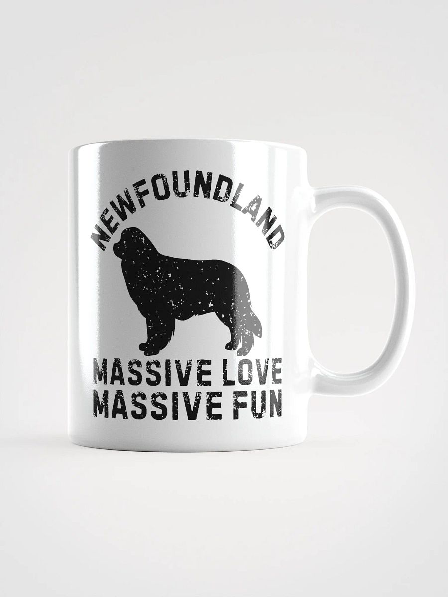 Newfoundland Dog Silhouette Coffee Mug – Classic and Timeless product image (1)