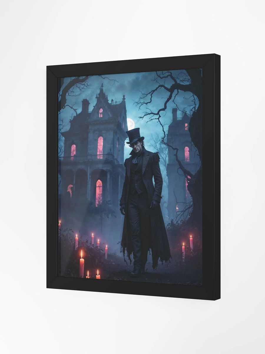 Handsome Midnight Stalker Framed Print product image (8)