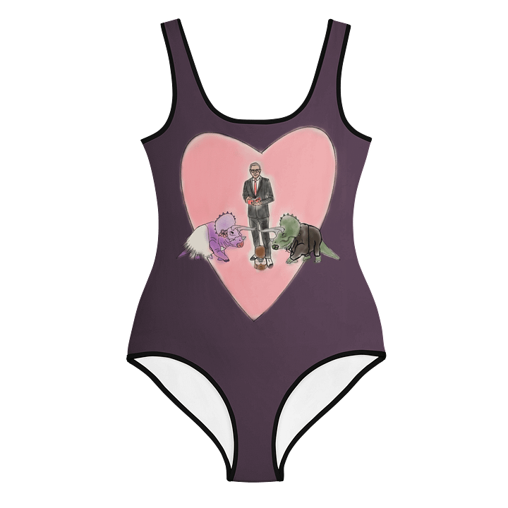 "Jurassic Park Wedding" Youth One Piece Swimsuit product image (1)