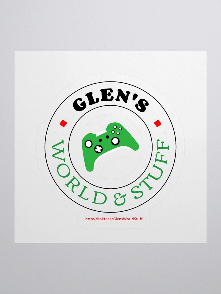 Glen's World & Stuff Sticker product image (2)
